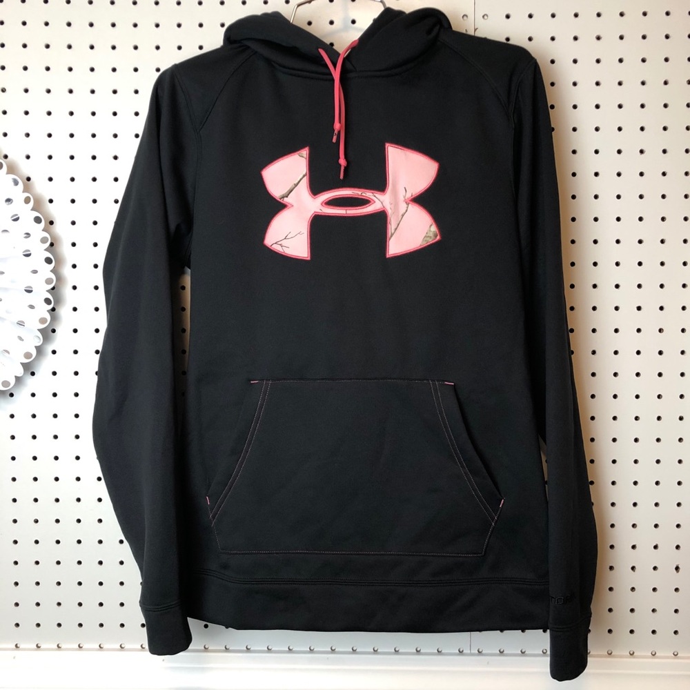 Under Armour Hoodie ColdGear Pink Realtree Camo